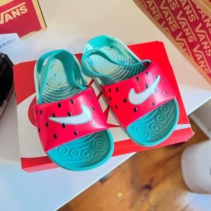 Toddler nike watermelon slides